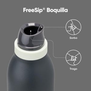 Personalized 18oz Owala FreeSip Twist stainless steel water bottle with laser engraved name, Travel-friendly laser engraved water bottle.