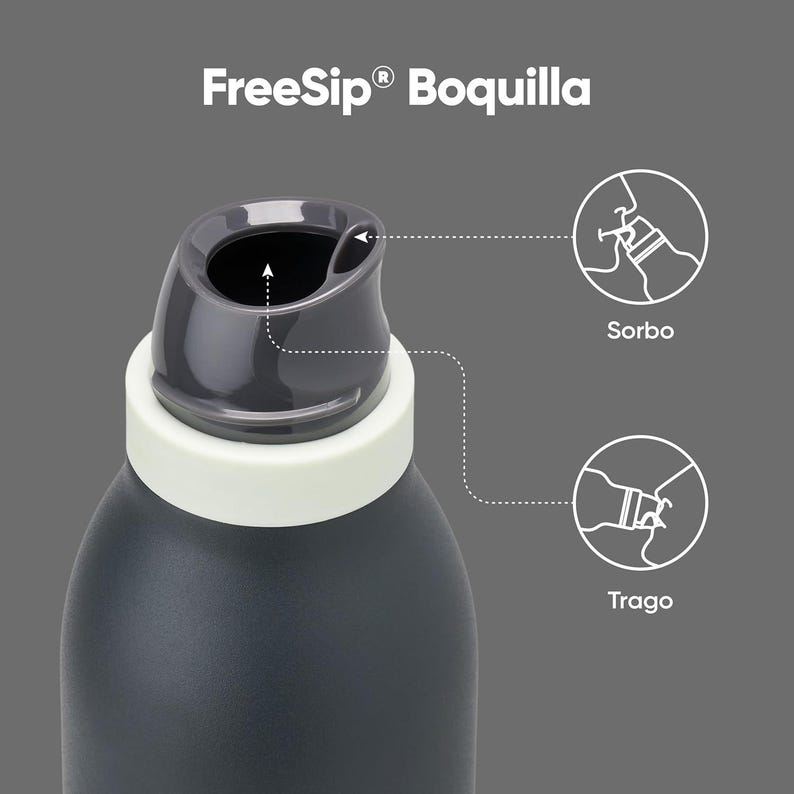 Personalized 18oz Owala FreeSip Twist stainless steel water bottle with laser engraved name, Travel-friendly laser engraved water bottle.