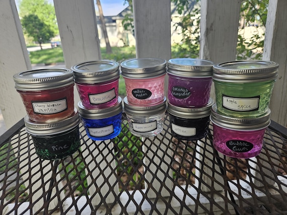 4 oz scented gel candles