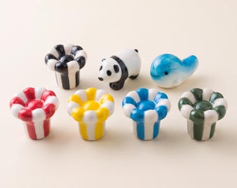 Panda kastknoppen, ladehandgrepen, meubelgrepen met dierenprint, kinderkamerdecoratie, keukenkastbeslag, dressoirknoppen, schattige deurgrepen.