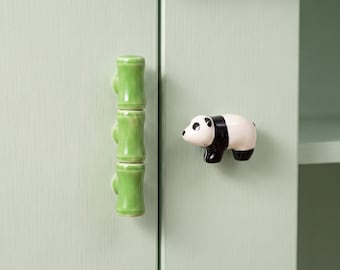 Kastknoppen met dierenprint, ladeknoppen, schattige meubelgrepen, kinderkamerdecoratie, keukenkastbeslag, dressoirknoppen, unieke deurgrepen