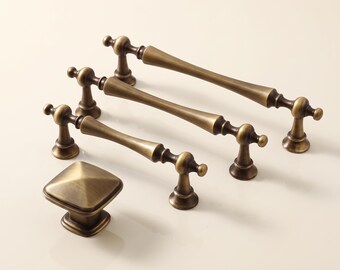 Vintage kastgrepen, ladehandgrepen, elegant meubelbeslag, keukenkastgrepen, kledingkastgrepen, decoratieve deurgrepen, huisupgrade