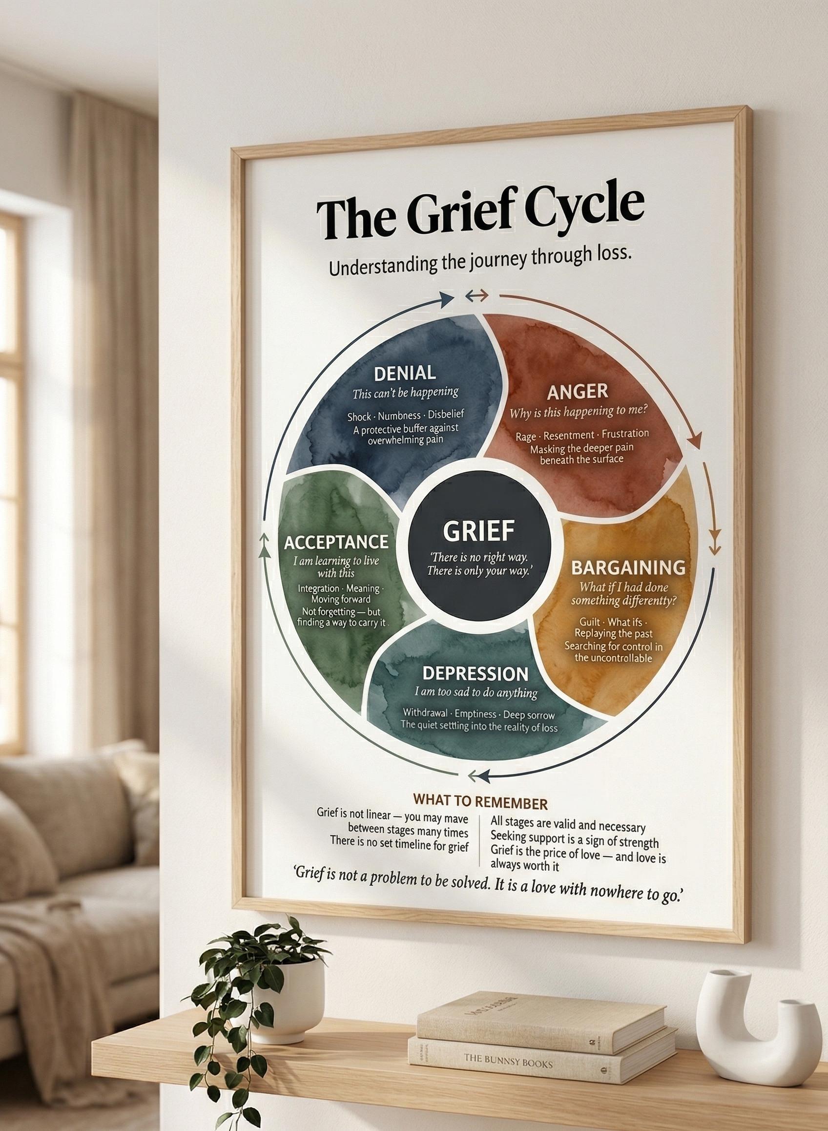 the-grief-cycle-k-bler-ross-stages-watercolour-therapy-art-a2