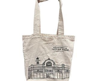 Canvas katoenen boodschappentas Starbucks Roastery & Tasting Room Seattle
