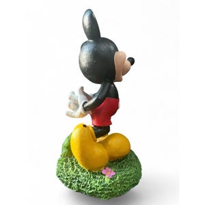 Rare Disney Direct Heavy 10" Mickey Mouse Figure Garden Statue DIG image 4