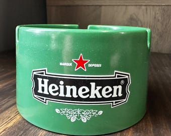 Vintage Large Heineken Pub Mancave Ashtray Castle Ceramics Lager
