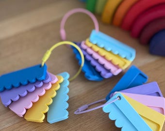 3D Printed Yoto Card Clips | MYO Friendly, Storage with Ring