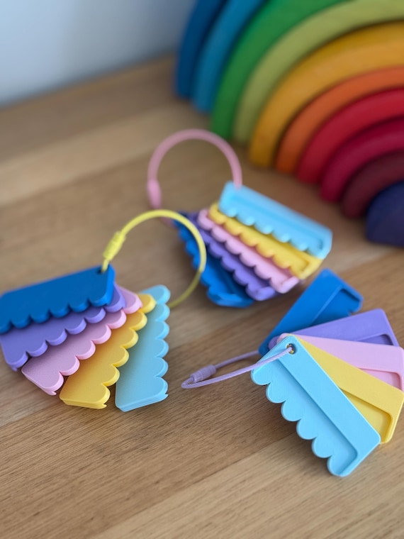 3D Printed Yoto Card Clips | MYO Friendly, Storage with Ring