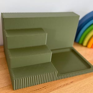 Personalized Toniebox Shelf | Ribbed Tonie Character Storage image 17