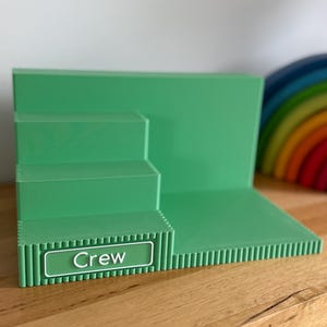 Personalized Toniebox Shelf | Ribbed Tonie Character Storage image 19