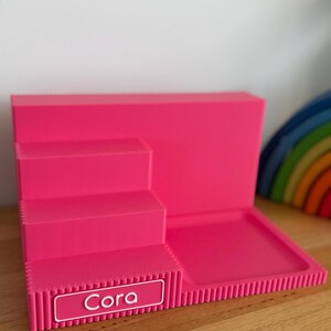 Personalized Toniebox Shelf | Ribbed Tonie Character Storage image 15
