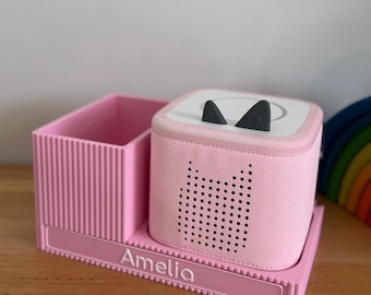 Personalized Toniebox Dock | Ribbed Tonie Character Storage