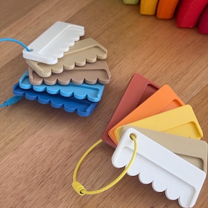3D Printed Yoto Card Clips | MYO Friendly, Storage with Ring image 16
