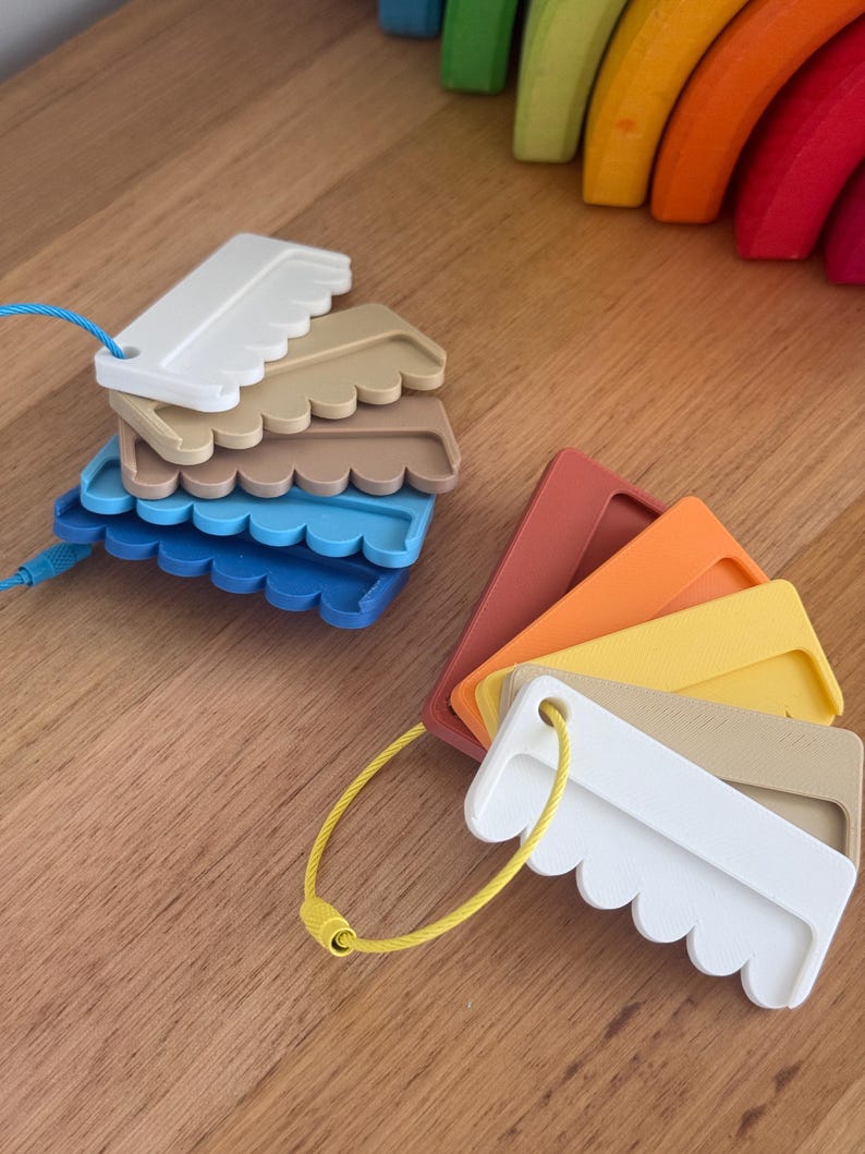 3D Printed Yoto Card Clips | MYO Friendly, Storage with Ring image 16