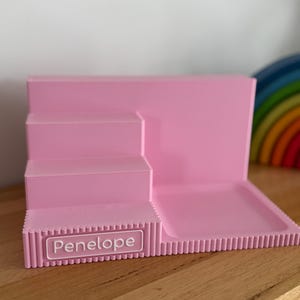 Personalized Toniebox Shelf | Ribbed Tonie Character Storage image 13