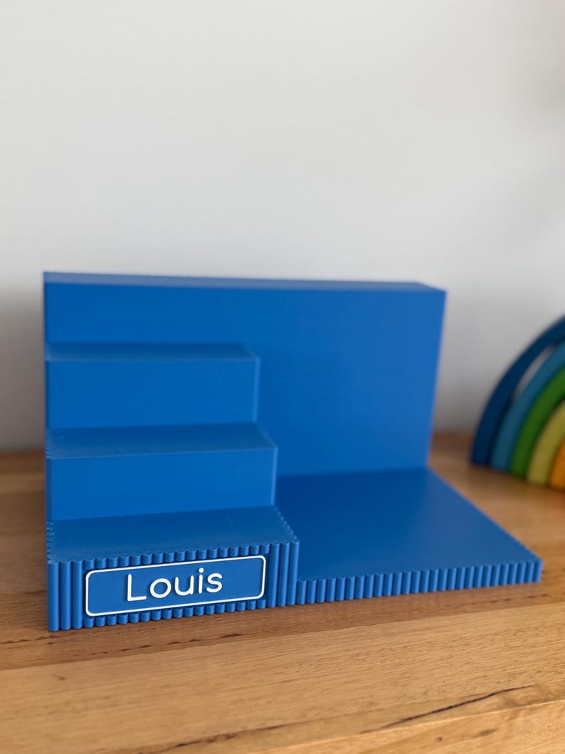Personalized Toniebox Shelf | Ribbed Tonie Character Storage image 18