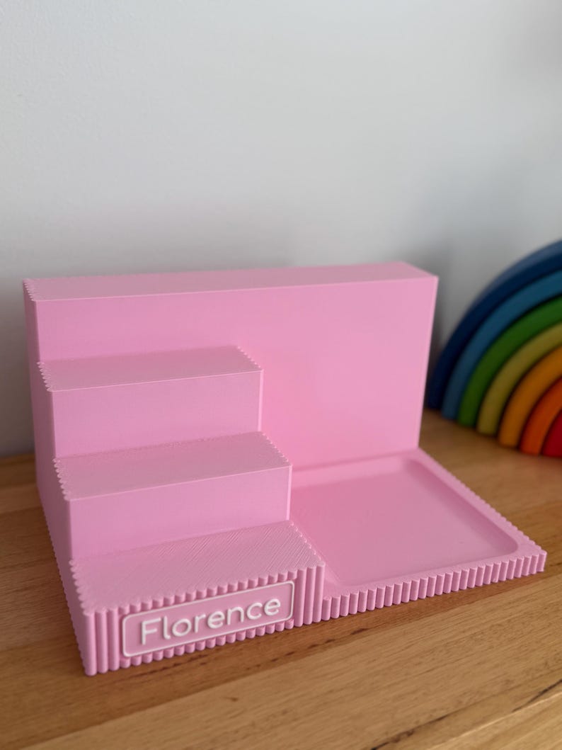 Personalized Toniebox Shelf | Ribbed Tonie Character Storage image 6
