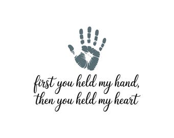 Mother’s Day Handprint Art Bundle, Mom Quotes Printable, Baby Hand Art PNG EPS, Gift for Mom, Nursery Wall Art