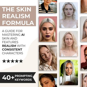 The Ultimate Skin Realism Formula | AI Prompt Guide for Hyper Realistic Portraits