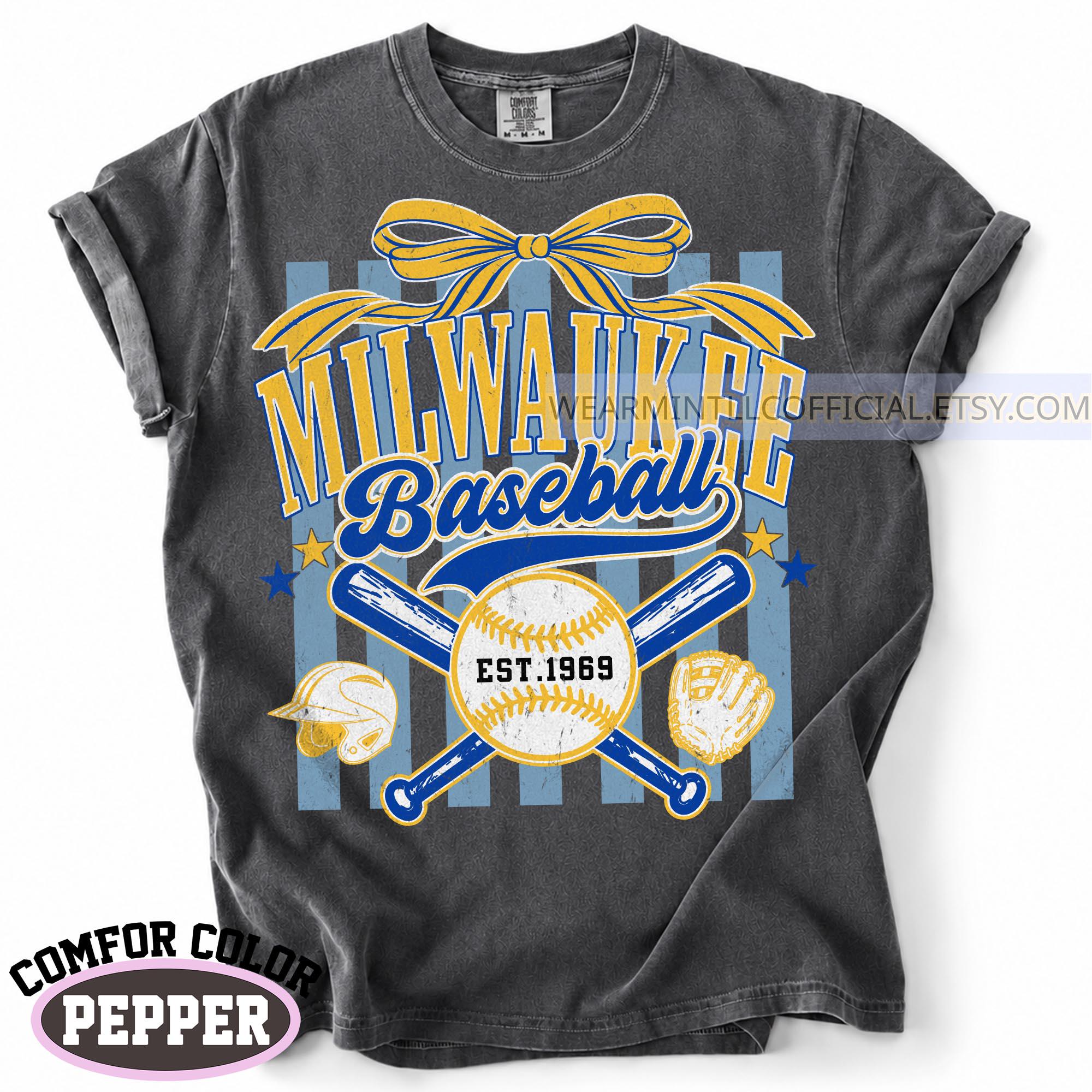 90s MLB BREWERS ブルワーズ 刺繍 ベースボールシャツ 古着 XL 【公式 