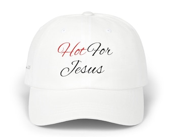 Hot For Jesus Ball Cap – Casual Cotton Faith Hat