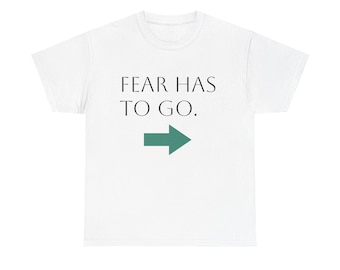 Unisex Heavy Cotton Tee, Motivational Christian Apparel, Positive Message Shirt