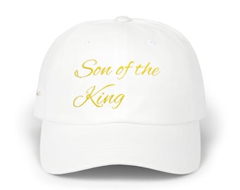 Son of the King Dad Cap – 100% Cotton Casual Baseball Hat