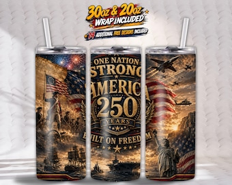 USA verjaardag beker wrap png, patriottische Amerikaanse vlag ontwerp, 4 juli beker, 20oz 30oz sublimatie wrap
