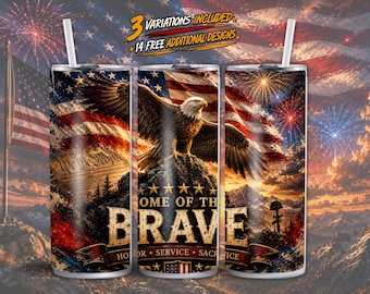 250th Anniversary Patriotic Eagle Tumbler Wrap PNG USA Freedom Design 20oz Skinny Tumbler Sublimation Digital Download
