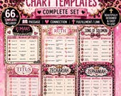 Cross Reference Charts | Bible Study Printable Bundle