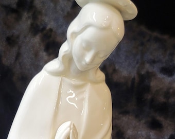 Vintage Virgin Mary Sculpture