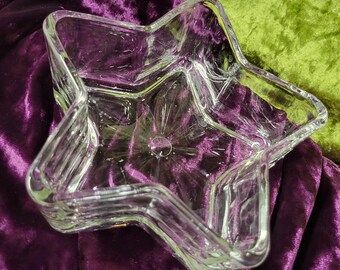 Cuencos de cristal con forma de estrella / Decoración celestial