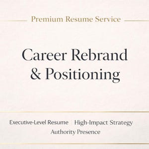 CV-skrivning för chefer | Karriäromvandling, positionering, ATS-optimering