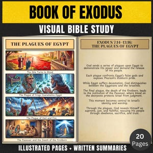 Bible Guide for adults Printable scripture study pdf Christian gift for Sunday school Christian books Old Testament bible scripture stories