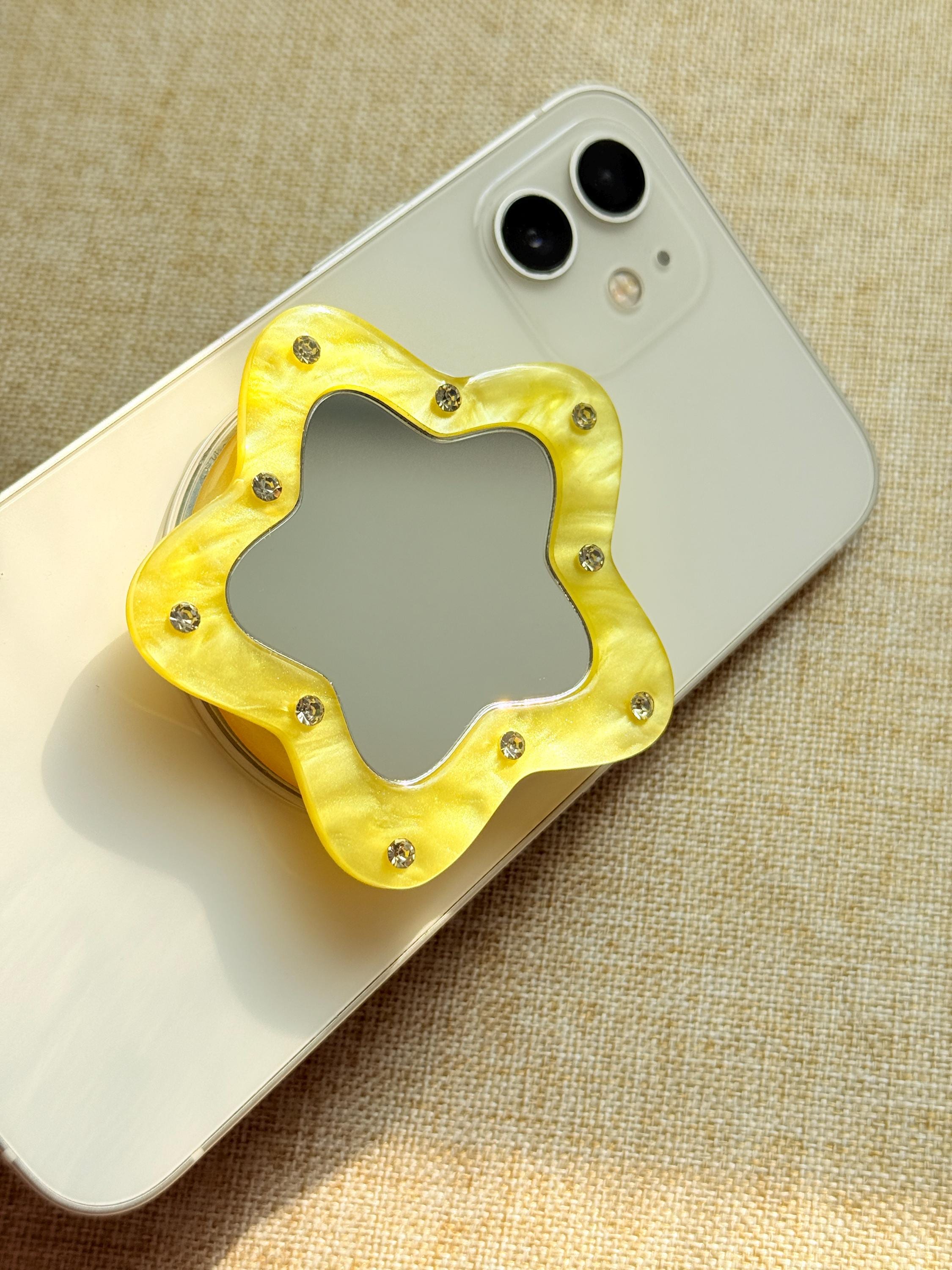Yellow Star Popsocket - Etsy