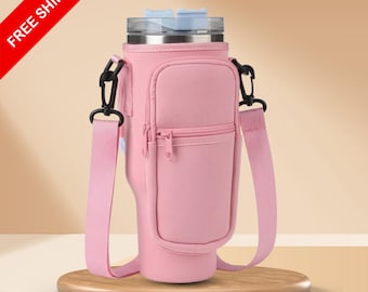 Portable Carrier Bag for Stanley 40 OZ Water Bottle – Travel-Friendly Design