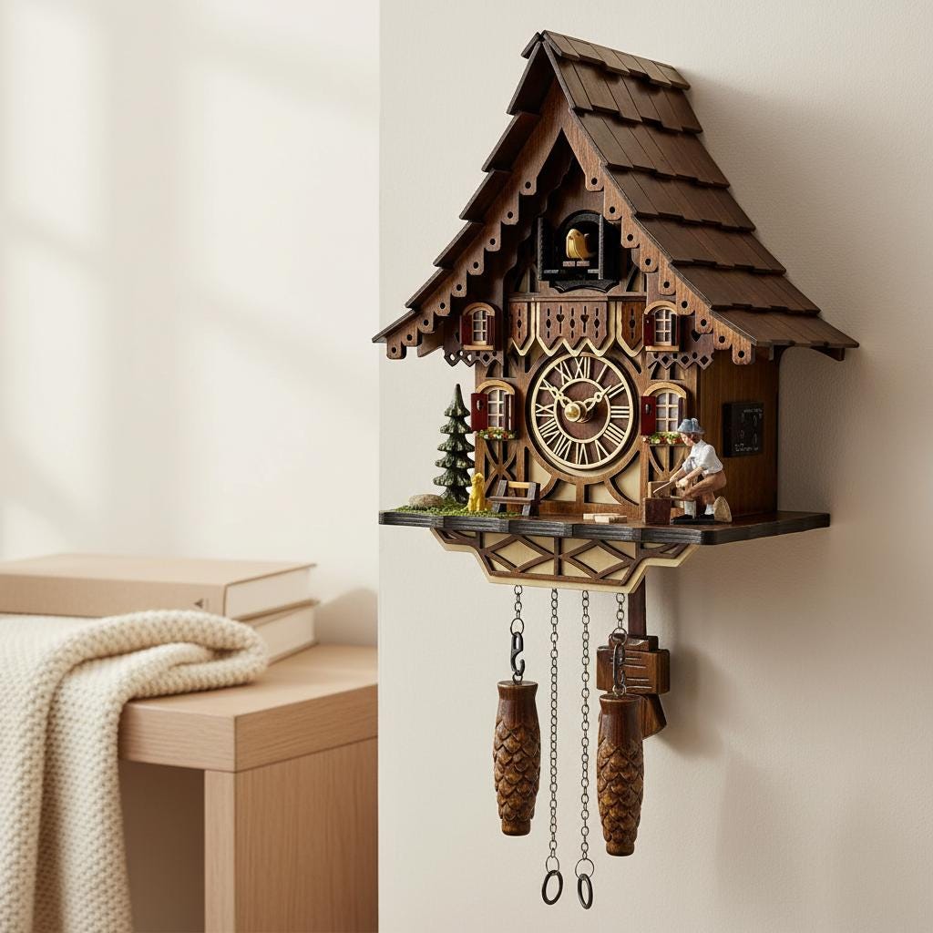 Vintage cuckoo clock - Etsy 日本