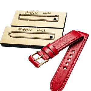 Watch Strap Leather Cutting Die DIY Watch strap stamping die ,  Custom Size DIY Leather Craft Tool