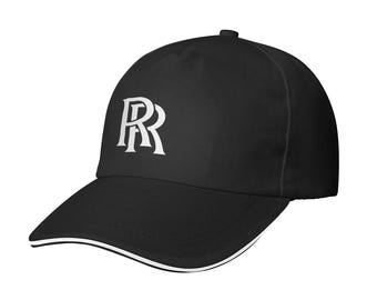 Gorra de béisbol con el logotipo de Rolls Royce, fabricada y enviada desde EE. UU.