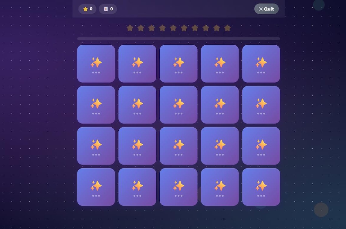 Digital Memory Box Ui Kids Memory Card Game UI Kit | ABC, Numbers, Colors Learning App Design ...