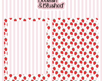 Strawberry Skin for Kindle & Kobo | Colorsoft, Paperwhite 12th Gen, Paperwhite 11th Gen, Kindle Basic 2024, Kobo Libra Colour
