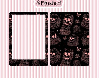 Spicy Skull Bookstack Skin for Kindle & Kobo | Colorsoft, Paperwhite 12th Gen, Paperwhite 11th Gen, Kindle Basic 2024, Kobo Libra Colour