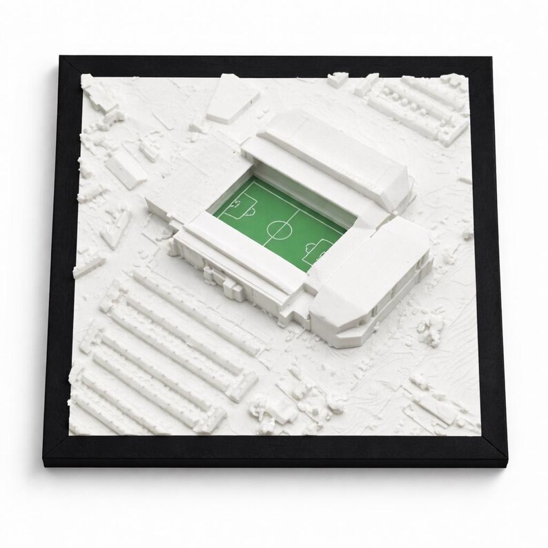 3d-printed Stadium Model With Frame – Anfield (liverpool FC) - Etsy UK