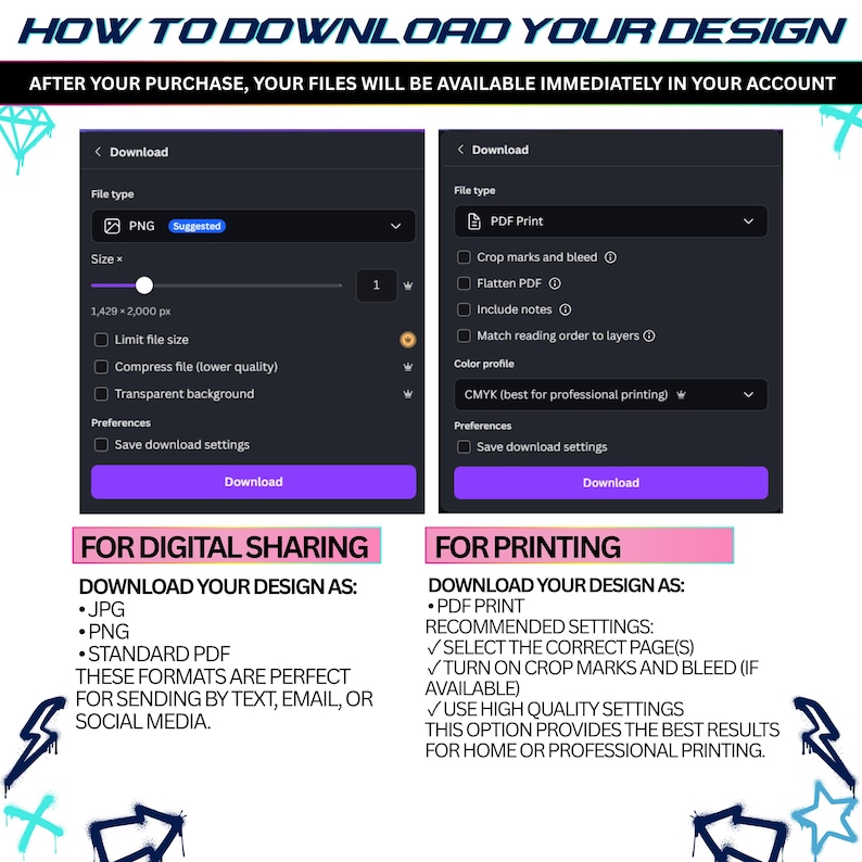 Moana Video Invitation – Editable Canva Template