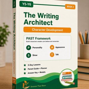 Year 5-6 Character Development Workbook | Printable Creative Writing PDF