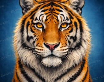 Diamantschilderij tijger tijger - Diamantkunst jungledieren - Tiger Craft