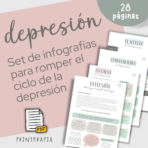 Hojas de trabajo depresión,hojas de trabajo de terapia,herramientas del terapeuta,desarrollo de la autoestima,hojas de terapia,depresión,TCC