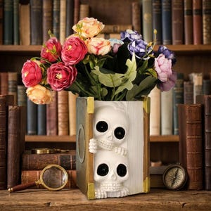 May include: A rustic wooden sign with the text "Welcome to our home" in white lettering. The sign has a distressed finish and a simple, inviting design, suitable for a front porch or entryway.