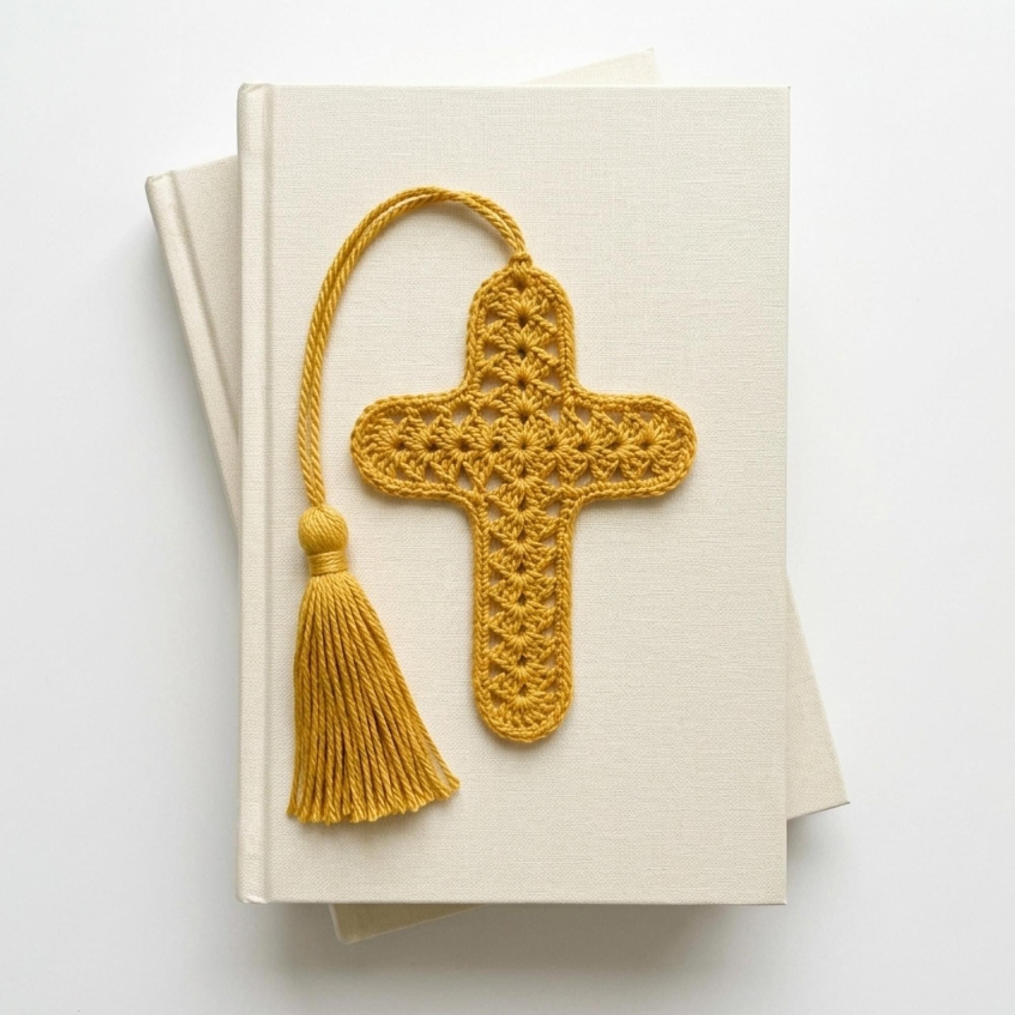 Cross Bookmark Crochet Pattern PDF, Cross Bookmark/ornament Thread ...