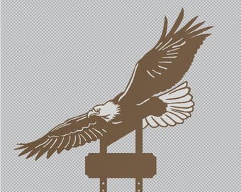 Soaring Eagle Mail Box Topper - Close Out Special
